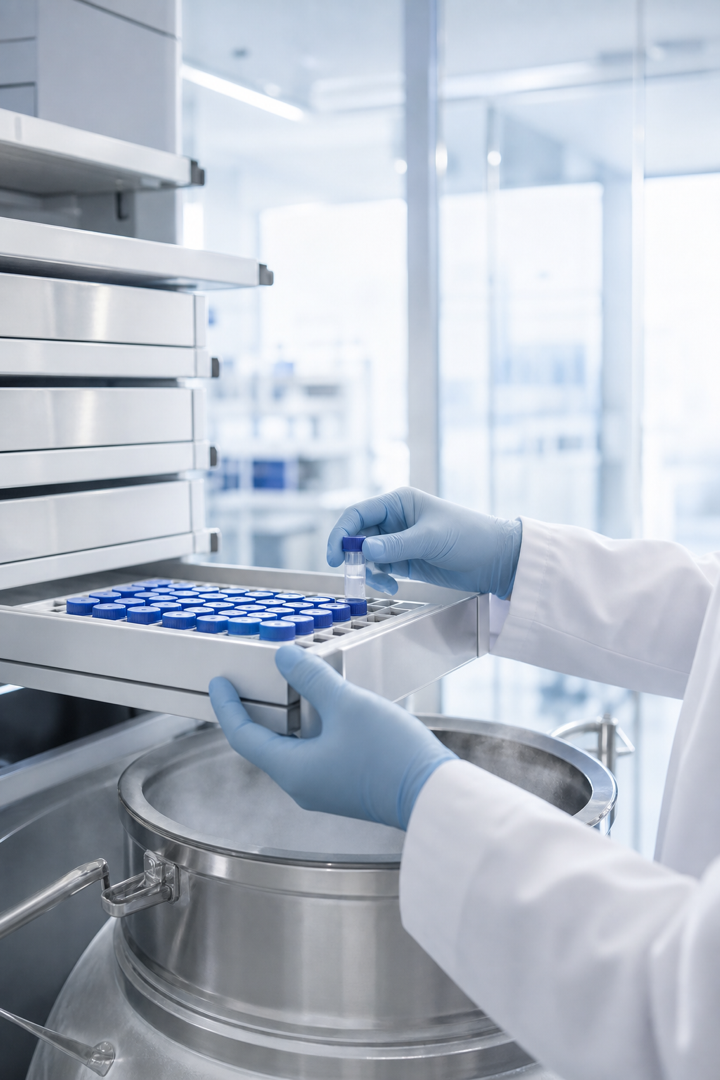 Clinical immune cell preservation process